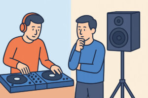 DJ:n laitteisto – oma kalusto vai tilan laitteet