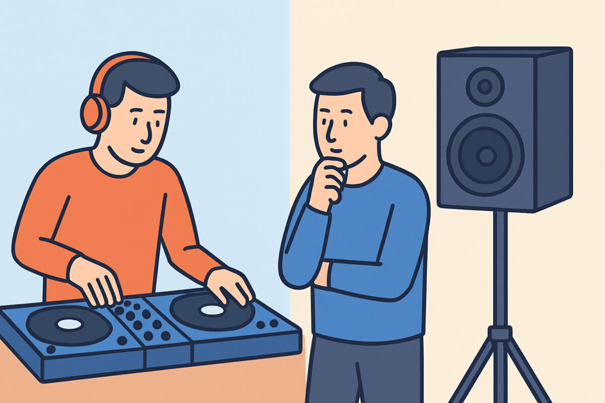 DJ:n laitteisto – oma kalusto vai tilan laitteet