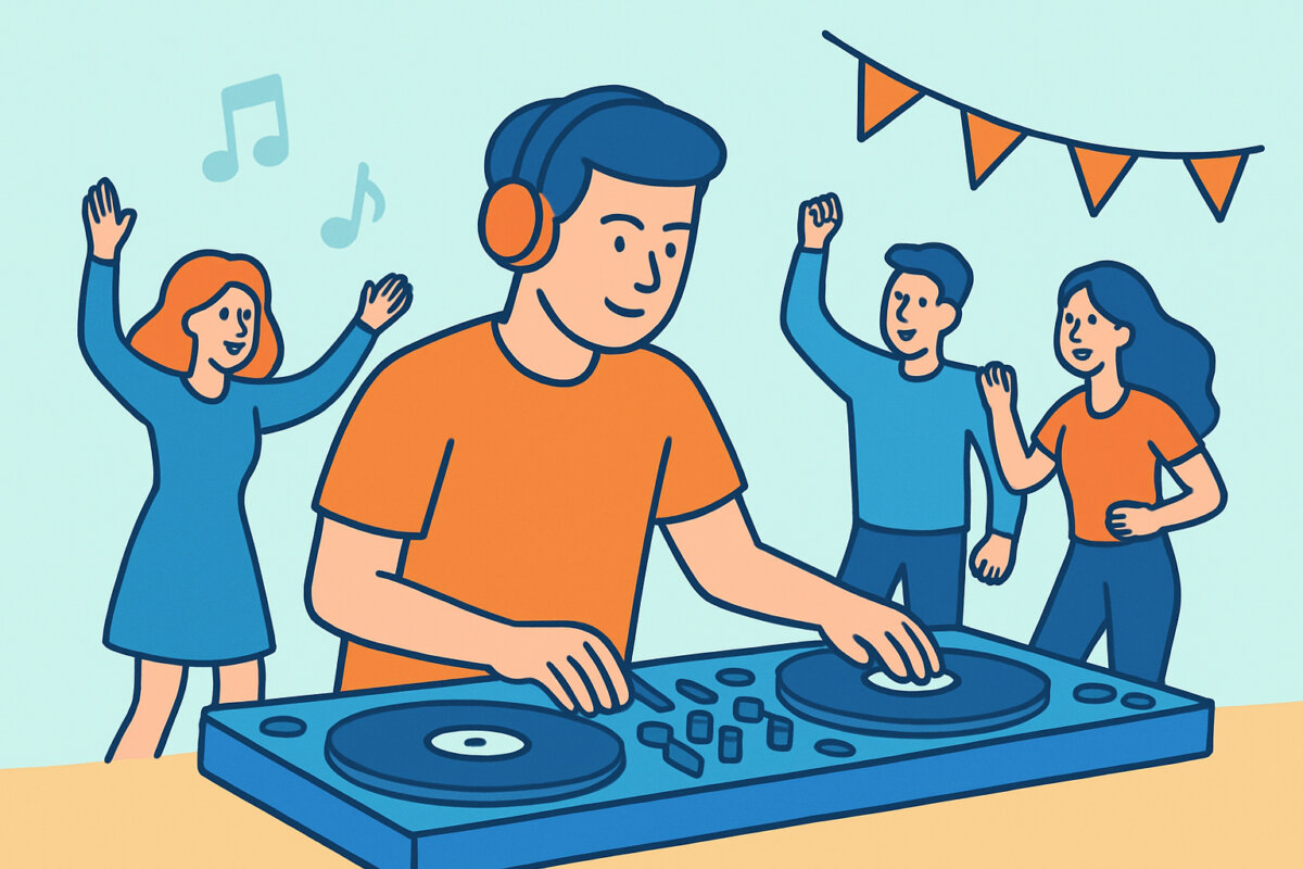 DJ:n valinta juhliin – musiikkilinja ja yleisö